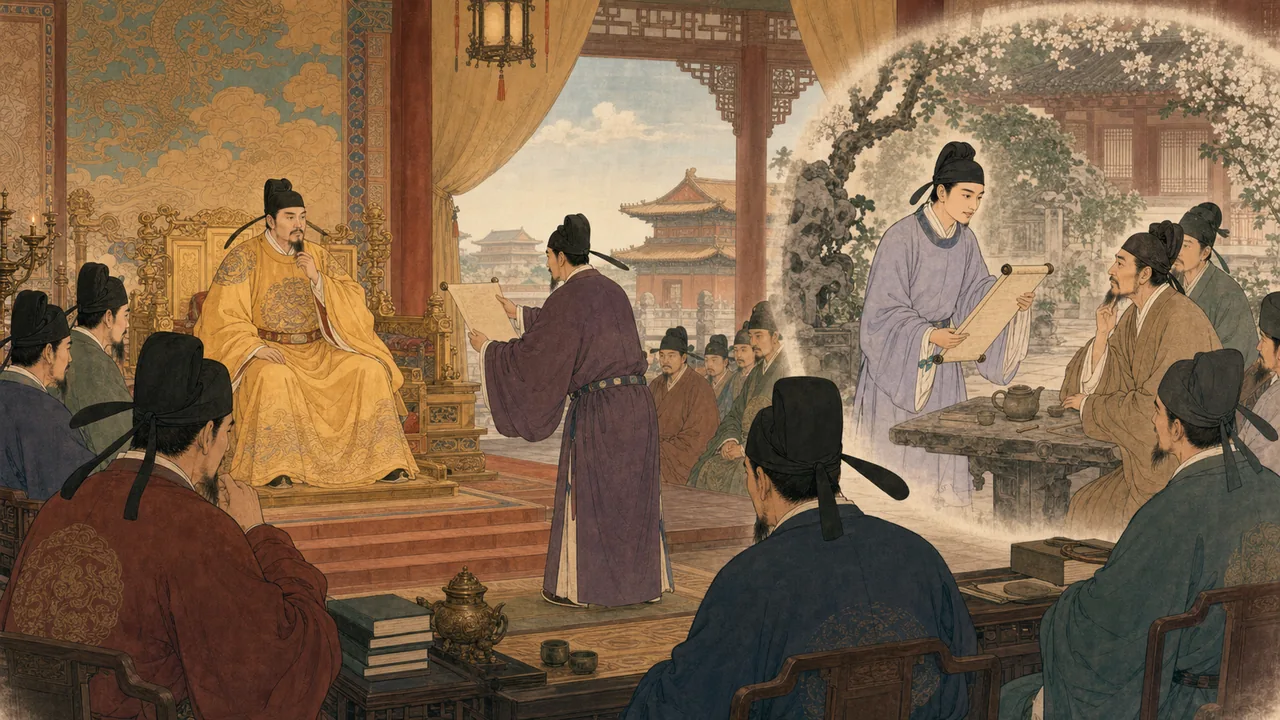 唐宪宗关卡场景图